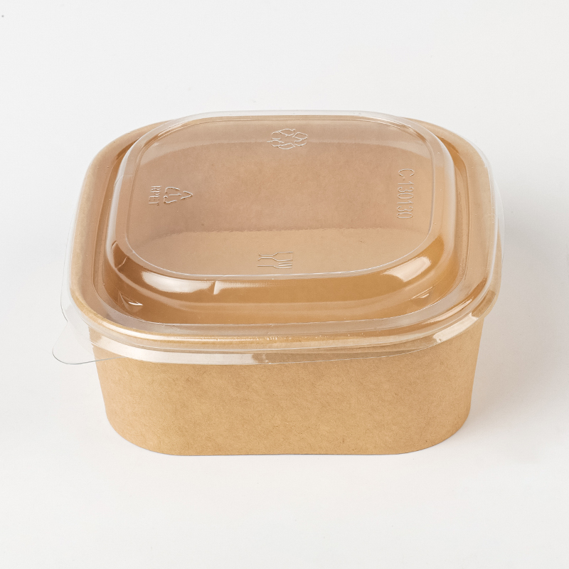 Téglalap és négyzet alakú papírtál